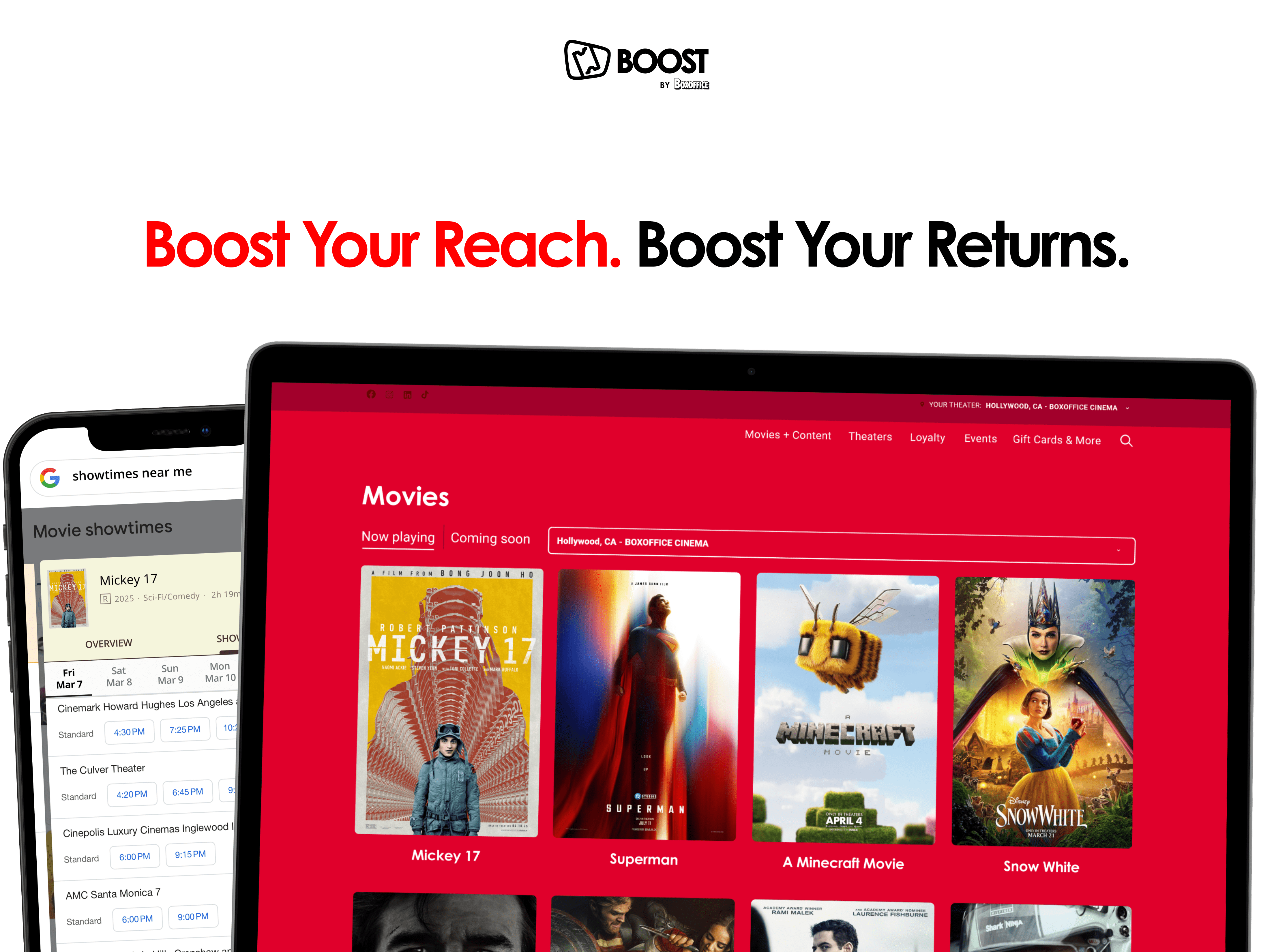 Boost Your Reach. Boost Your Returns.
